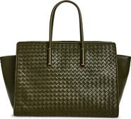 Bottega Veneta Barbara Intrecciato Leather Tote