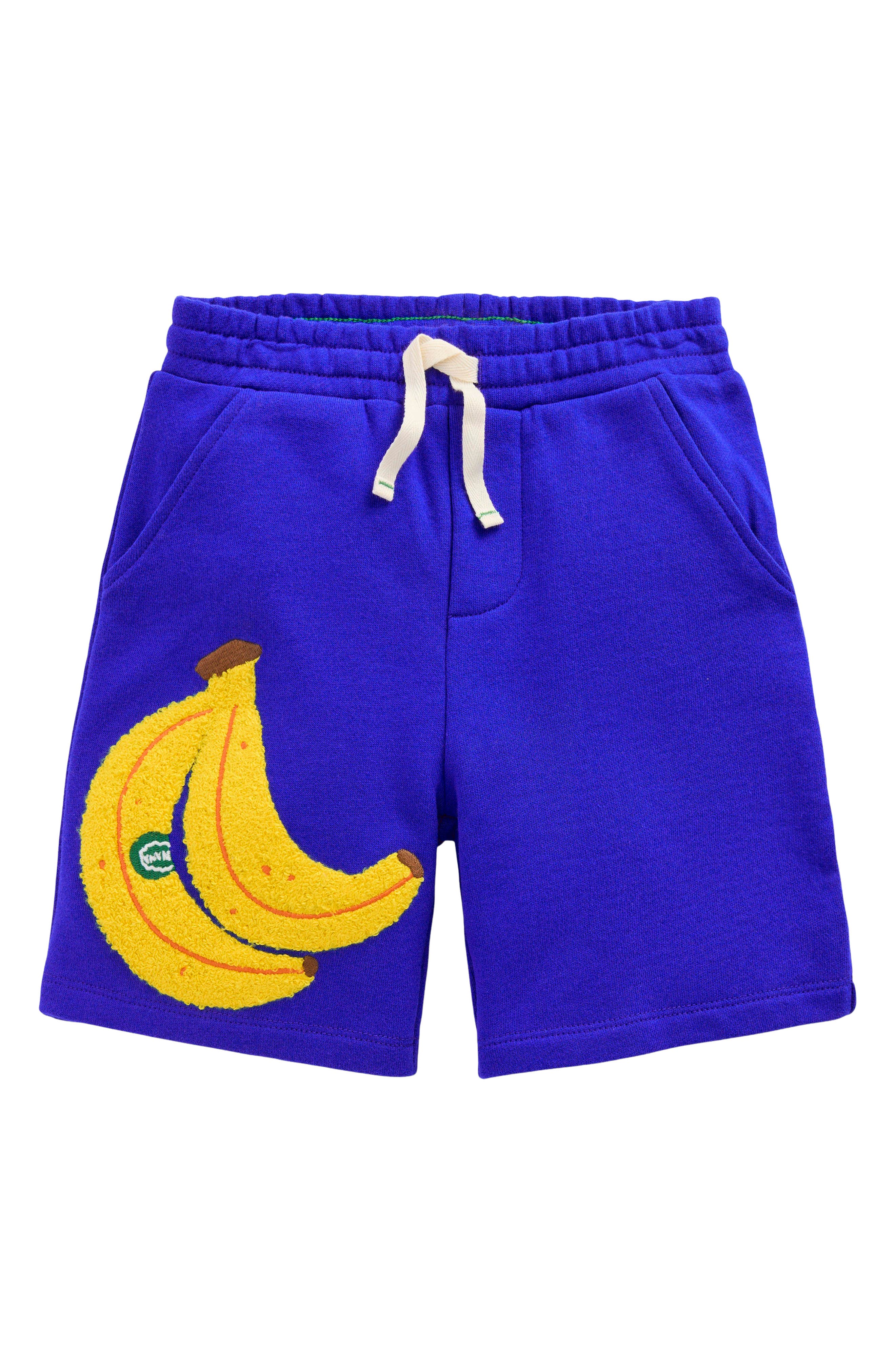 Mini Boden Kids' Cotton Graphic Sweat Shorts (Men) | Nordstromrack