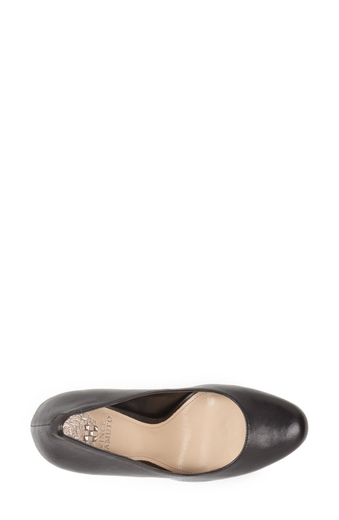 'Niomi' Pump, Alternate, color, BLACK