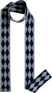 TBCo Merino Wool Harlequin Skinny Scarf