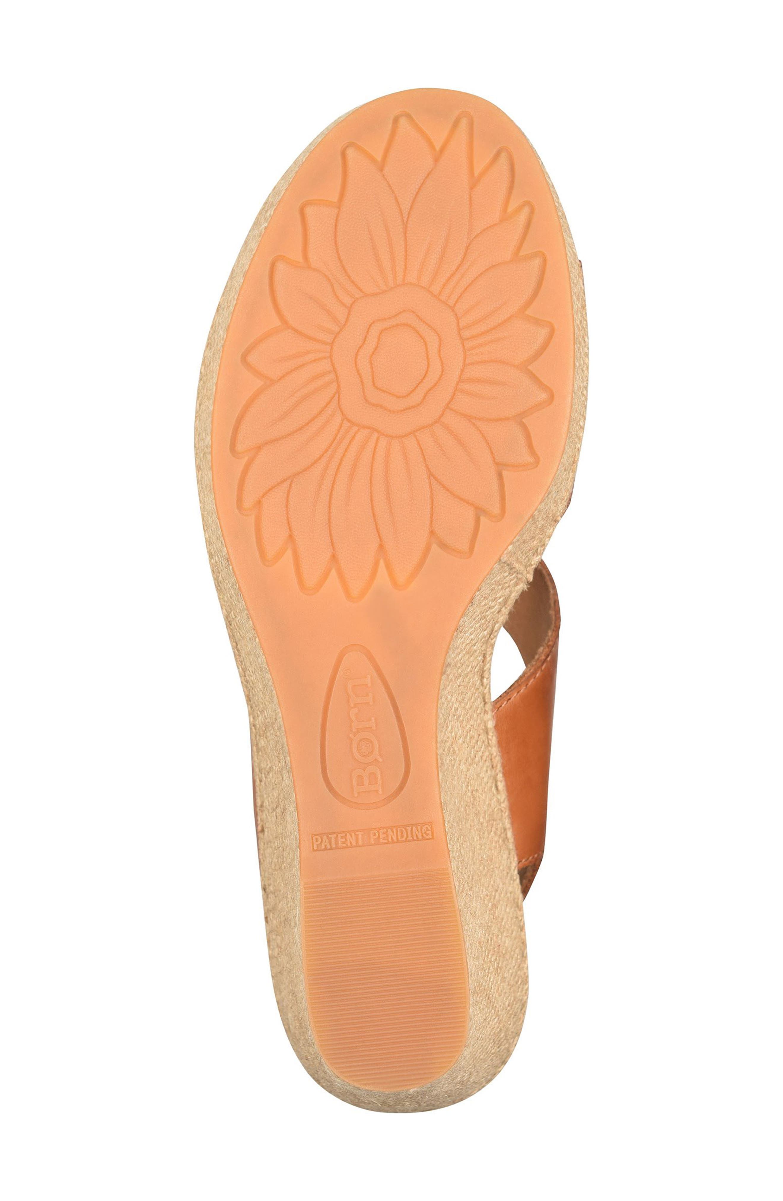 Siene Espadrille Wedge Sandal, Alternate, color, BROWN LEATHER