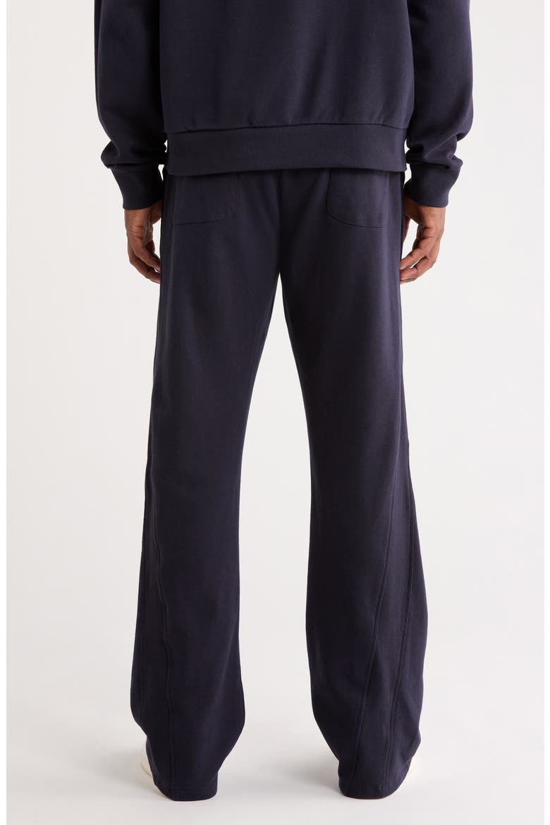 Track Cotton Sweatpants, Alternate, color, NAVY