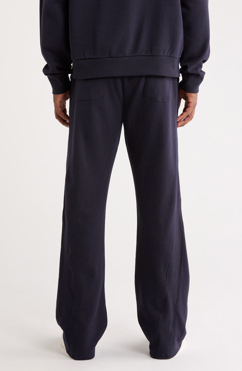 HONOR THE GIFT Track Cotton Sweatpants, Alternate, color, Navy