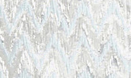 Donna Morgan For Maggy Metallic Strapless Minidress In Frost Blue