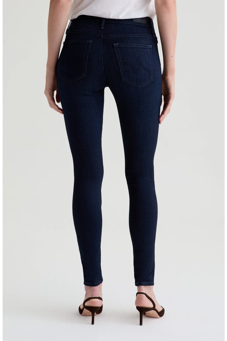 Farrah Mid Rise Skinny Jeans (Nordstrom Exclusive), Alternate, color, BLUE BASIN