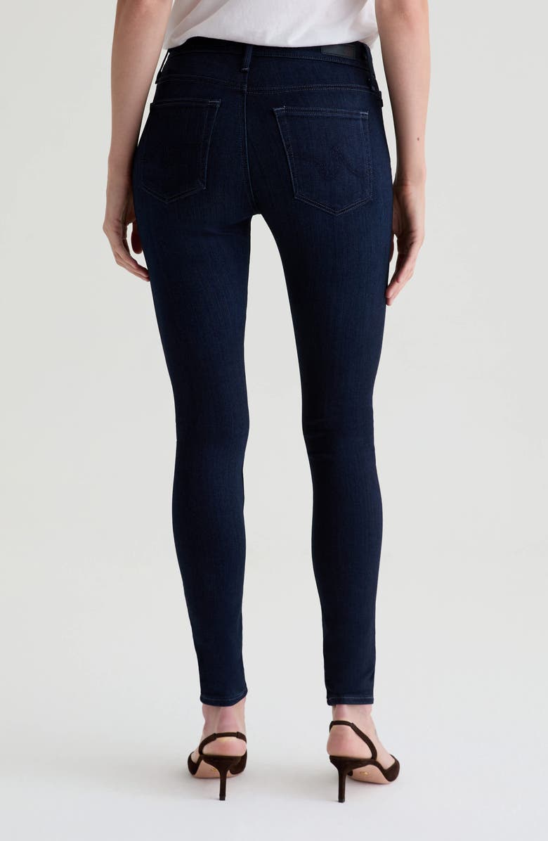 AG Farrah Mid Rise Skinny Jeans, Alternate, color, Blue Basin