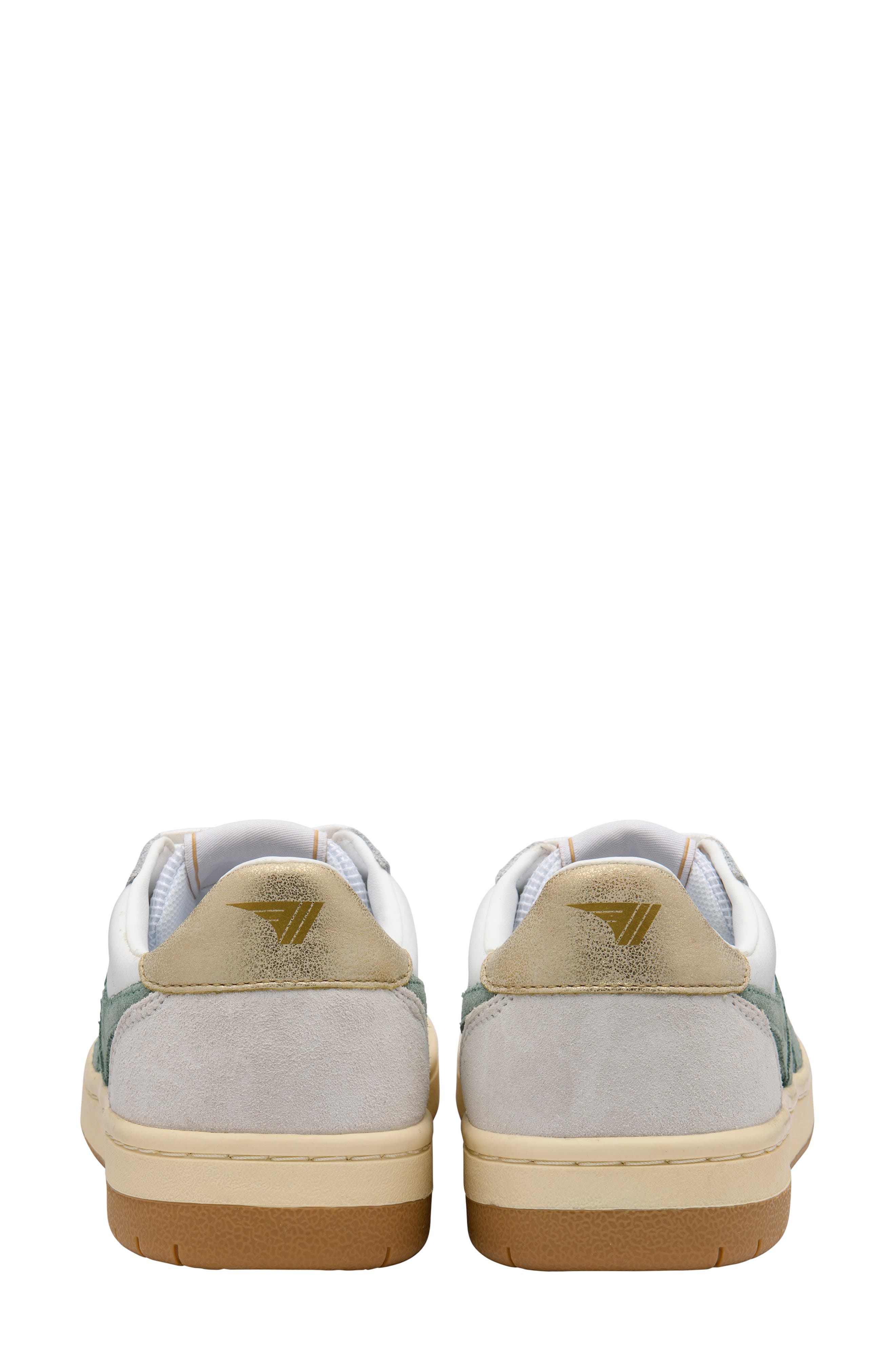 Hawk Sneaker, Alternate, color, WHITE/GREEN MIST/GLD