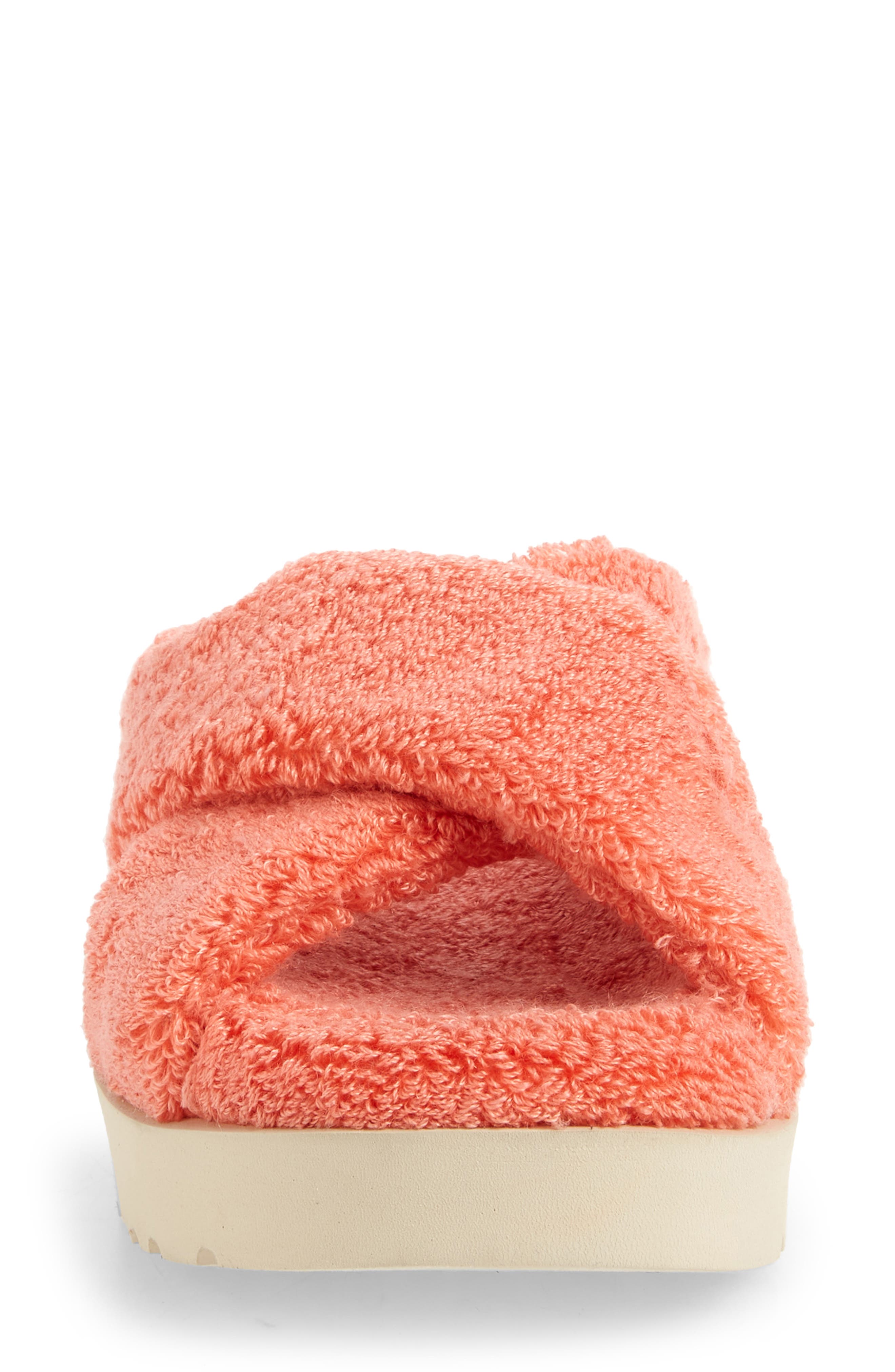 UGG<sup>®</sup> Fuzz Sugar Terry Crossover Slide Slipper, Alternate, color, 