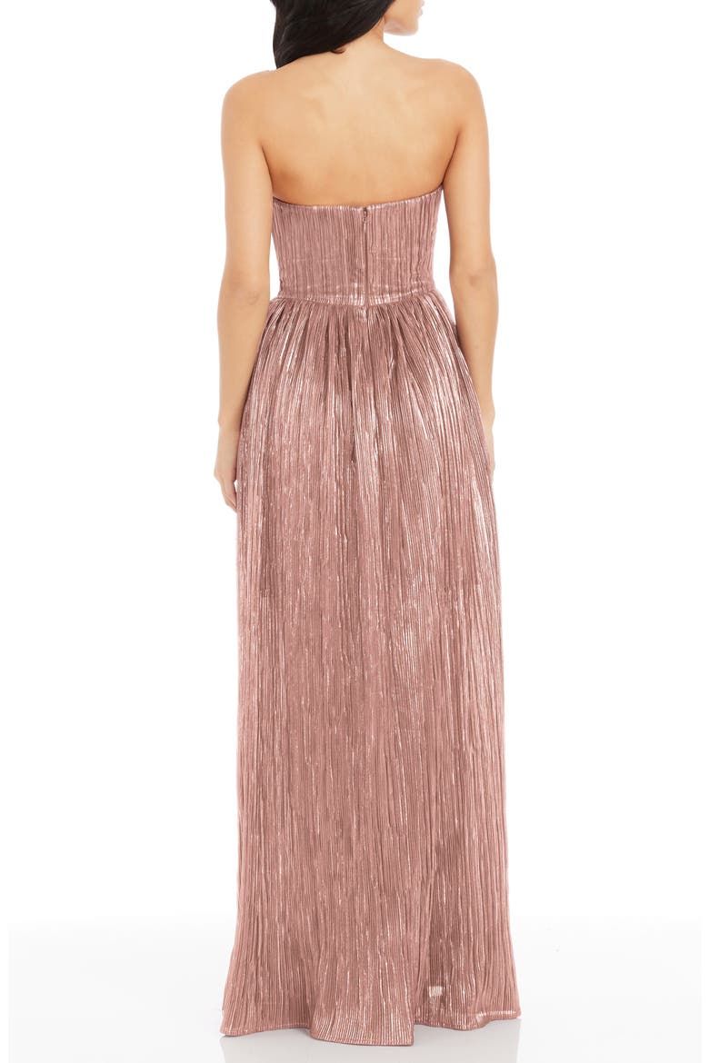 Audrina Strapless Gown, Alternate, color, BLUSH