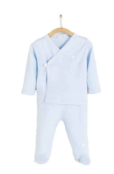 Premium Peruvian Pima Cotton Logo Top & Pants Set for Infant