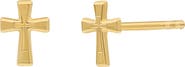 Bony Levy 14K Gold Cross Stud Earrings