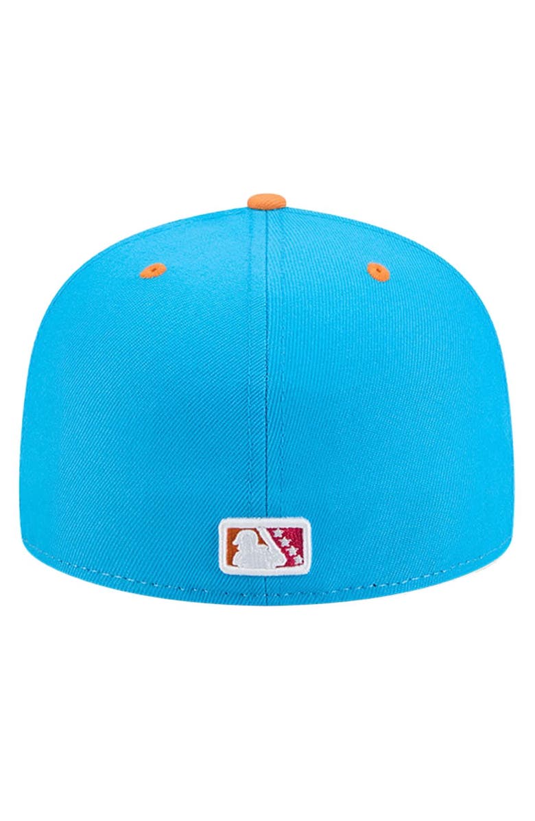 New Era Men's New Era White Carolina Mudcats Copa de la Diversión 59FIFTY Fitted Hat, Alternate, color, 