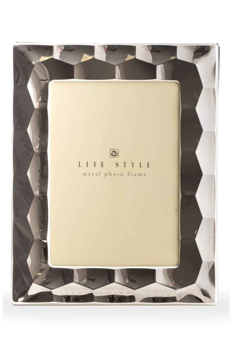 Textured 4" x 6" Picture Frame, Main, color, GOLD