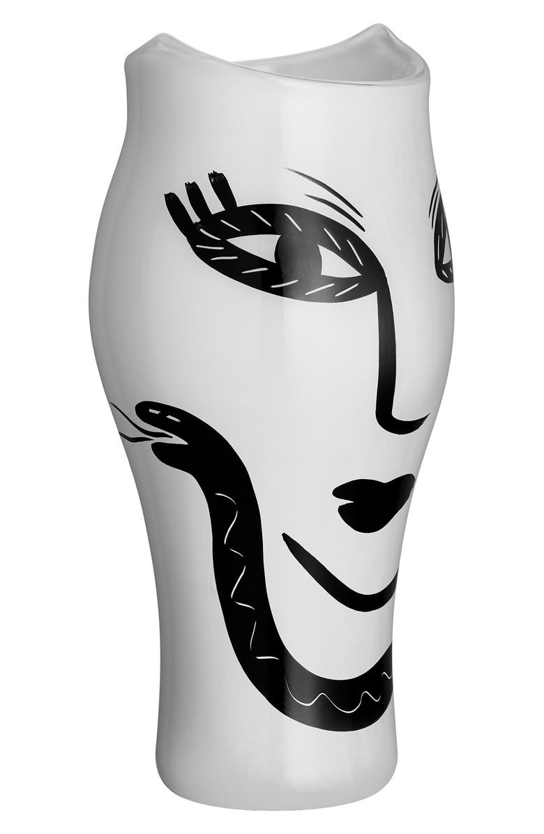 Kosta Boda Open Minds Vase, Alternate, color, White