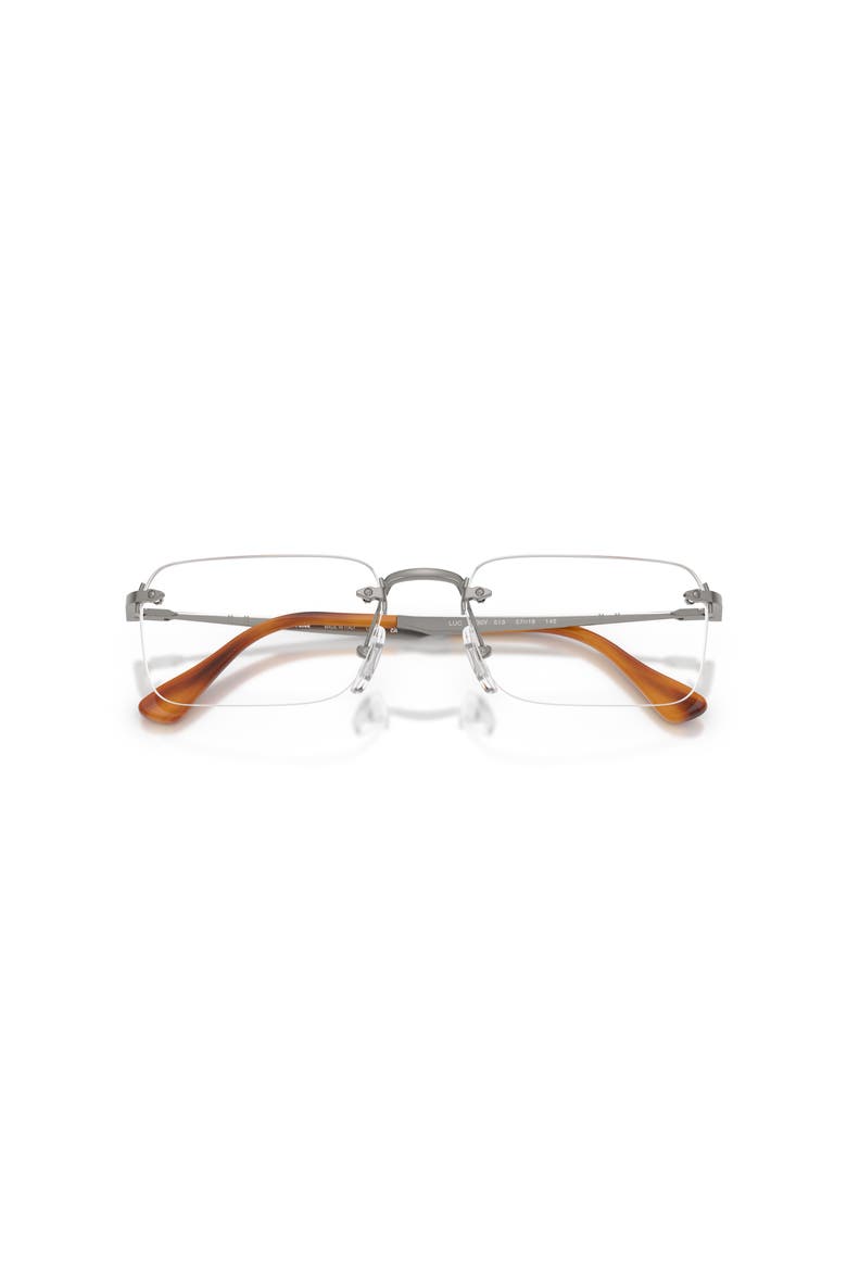55mm Rectangle optical glasses, Alternate, color, Grey