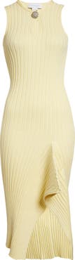 Stella McCartney Rib Organic Cotton Tank Dress