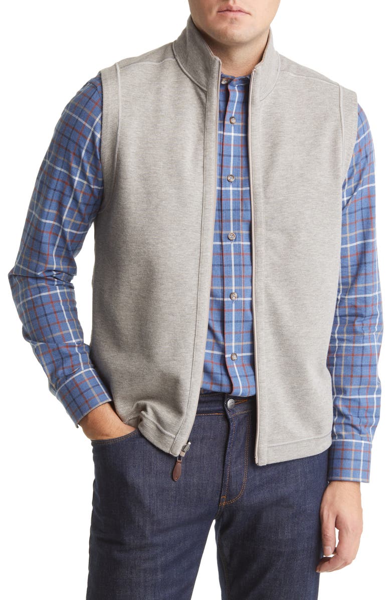 Johnston & Murphy Reversible Solid Vest, Alternate, color,