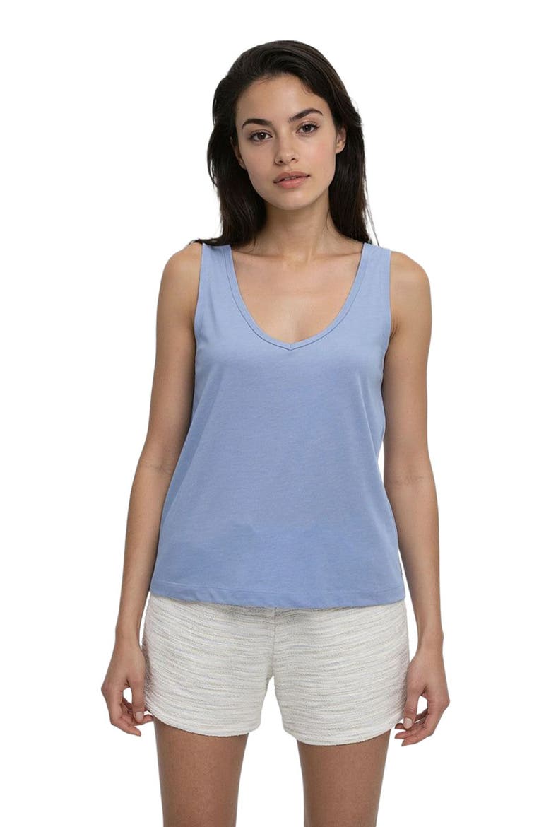 Kinney Tank, Main, color, Lakeside Blue Heather