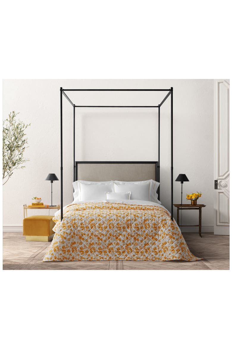 Alexandra Fitted Sheet, Alternate, color, GOLDENROD