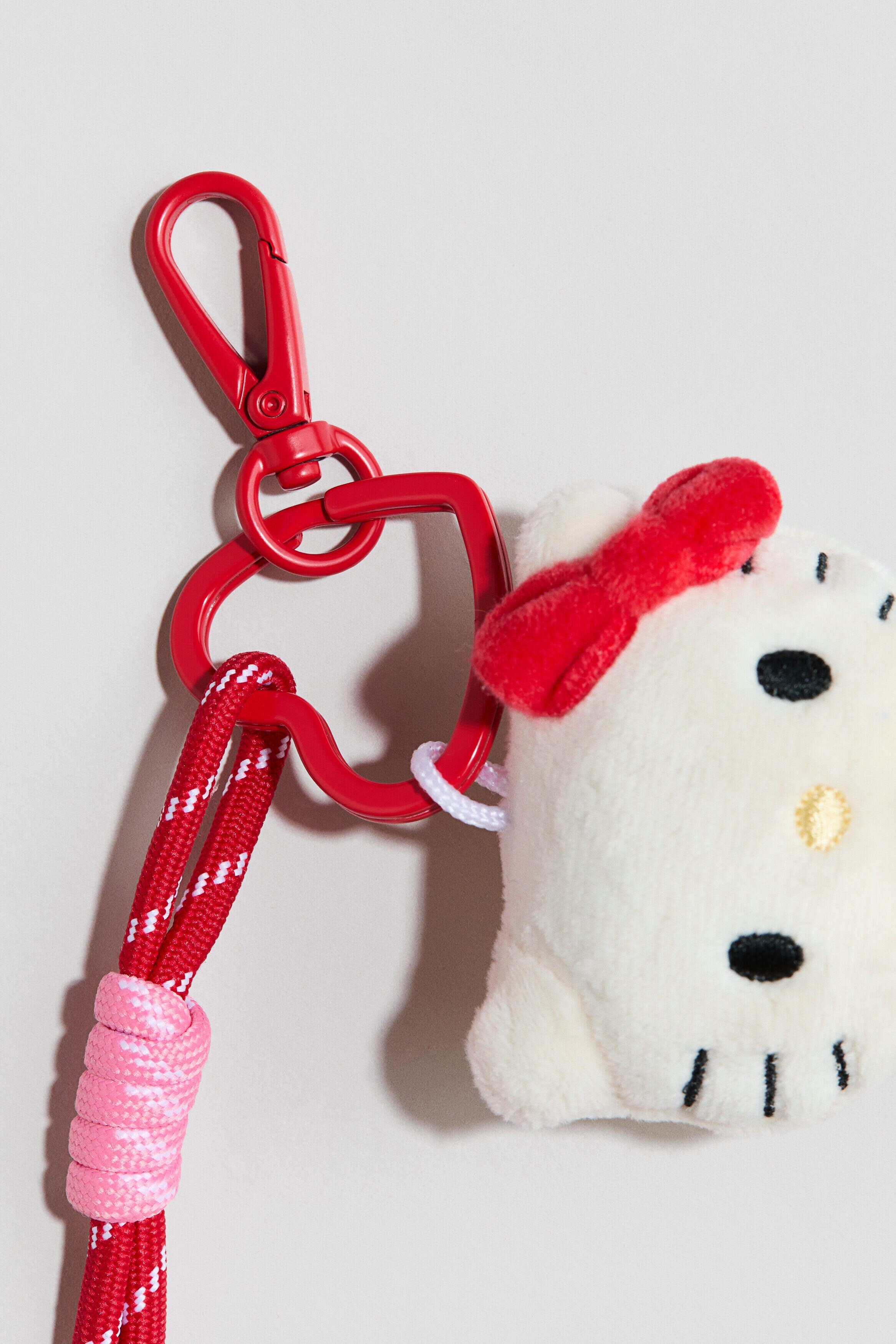 Bag Charm, Alternate, color, Red/Hello Kitty