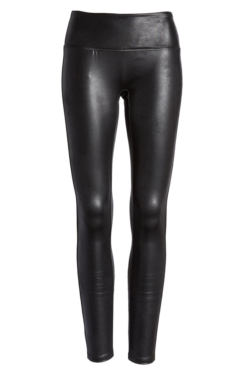 JAG Jeans Faux Leather Leggings, Alternate, color,