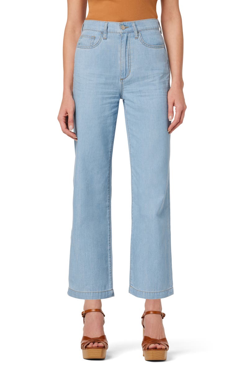 Joe's Chambray High Waist Wide Leg Jeans, Main, color, Faithe