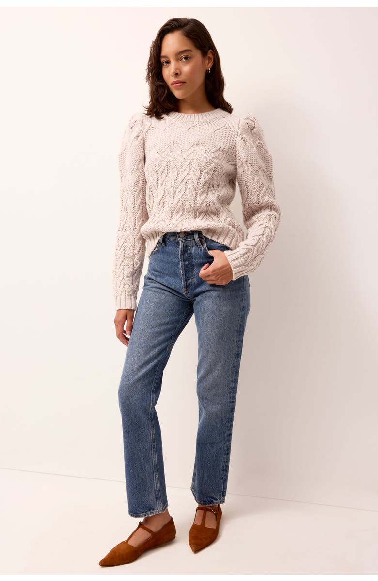 Marie Oliver Felicia Sweater, Alternate, color, Antarctica