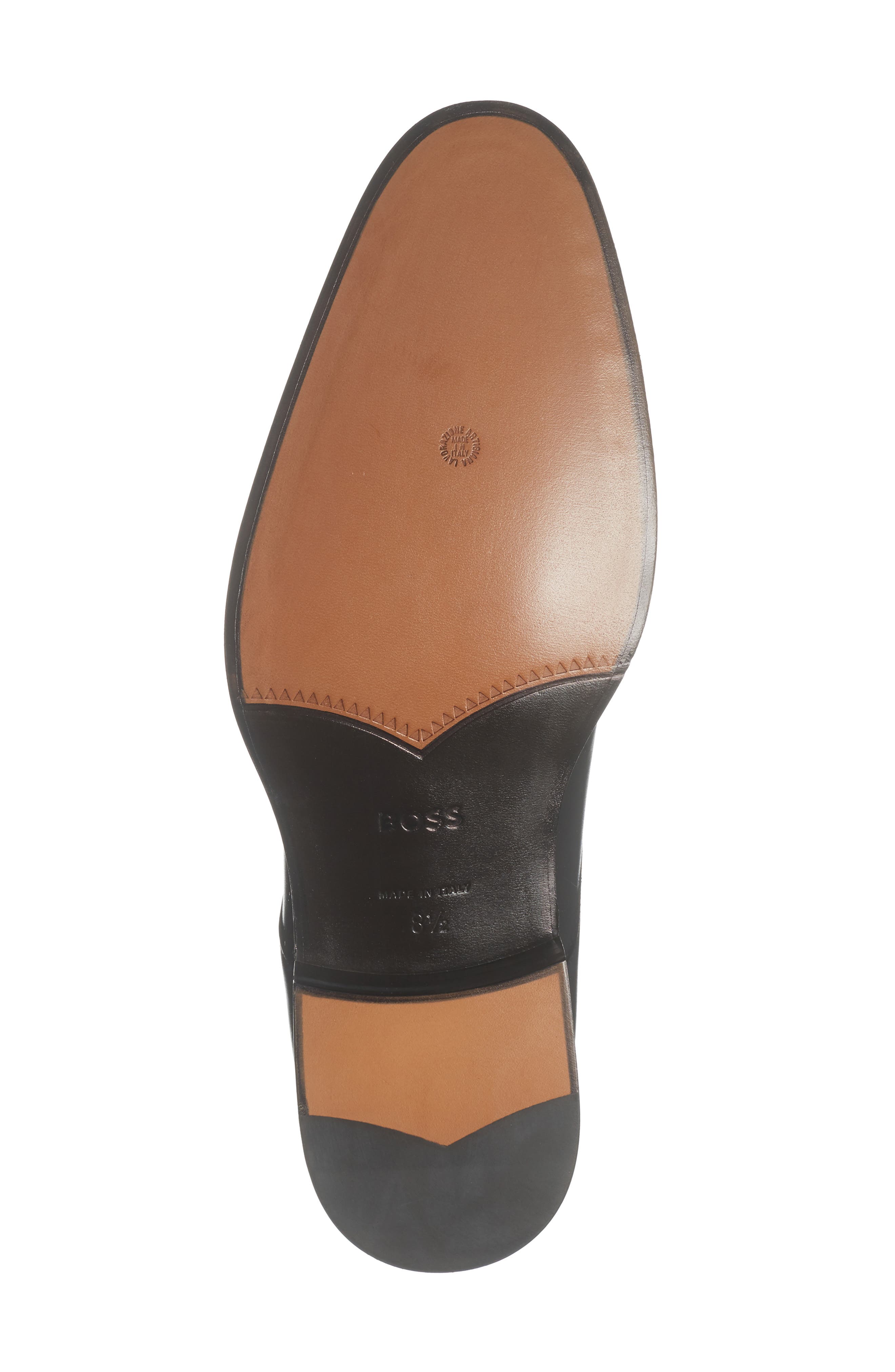 BOSS Rill Leather Derby, Alternate, color, Black