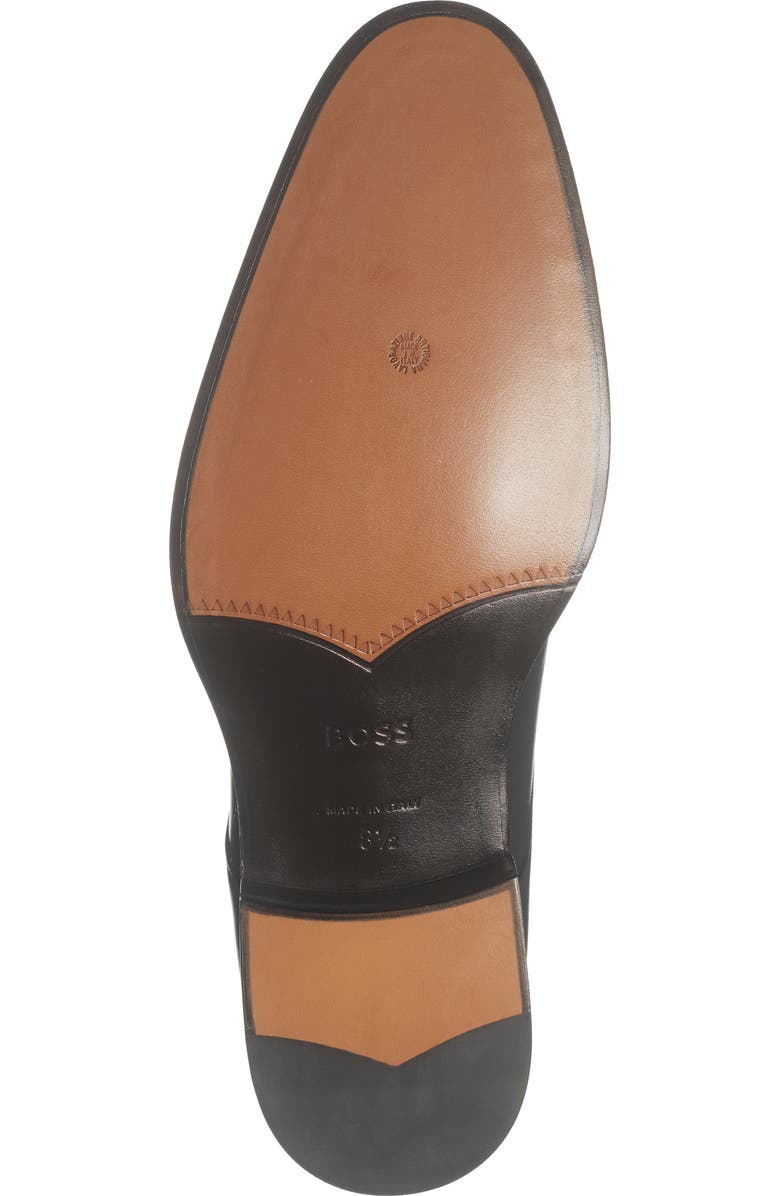 BOSS Rill Leather Derby, Alternate, color, Black