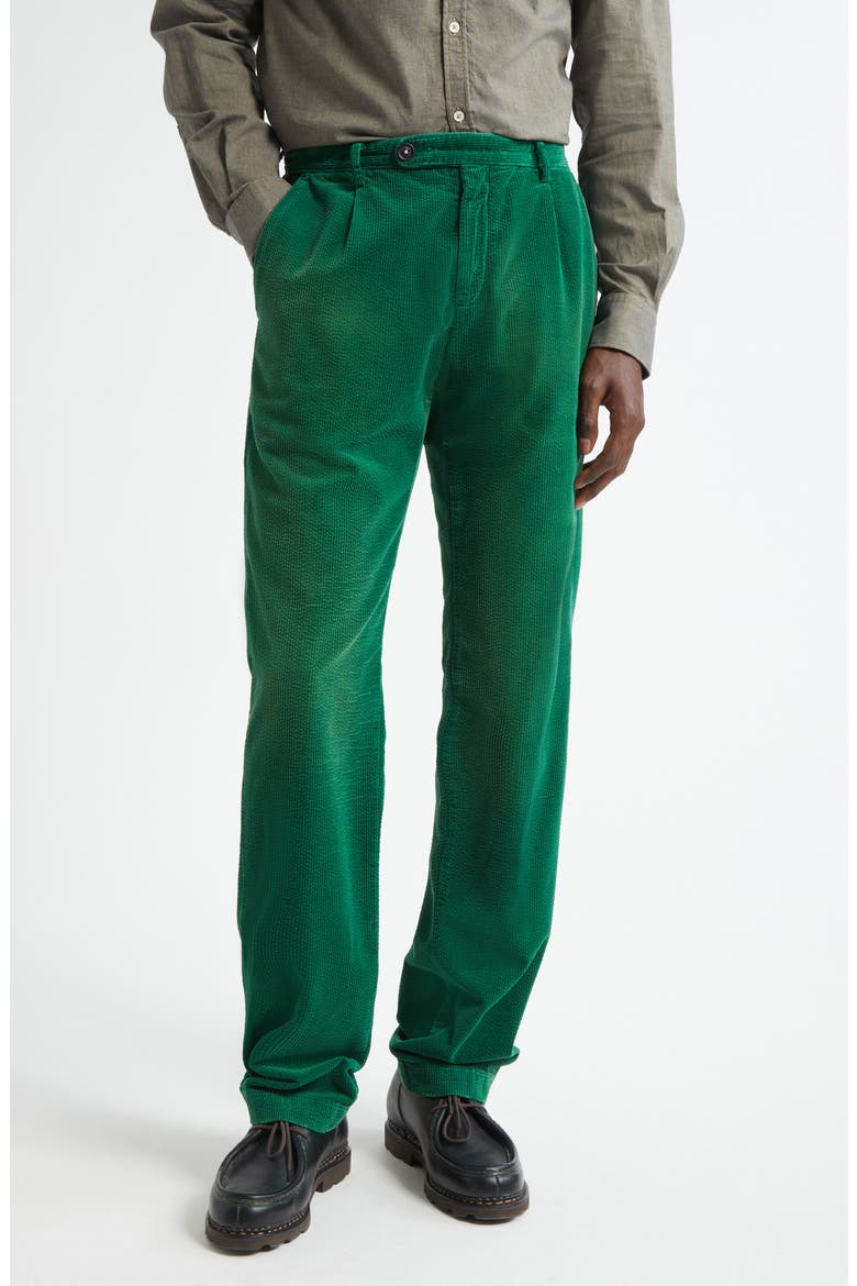 Ionio2 Corduroy Trousers, Main, color, GREEN