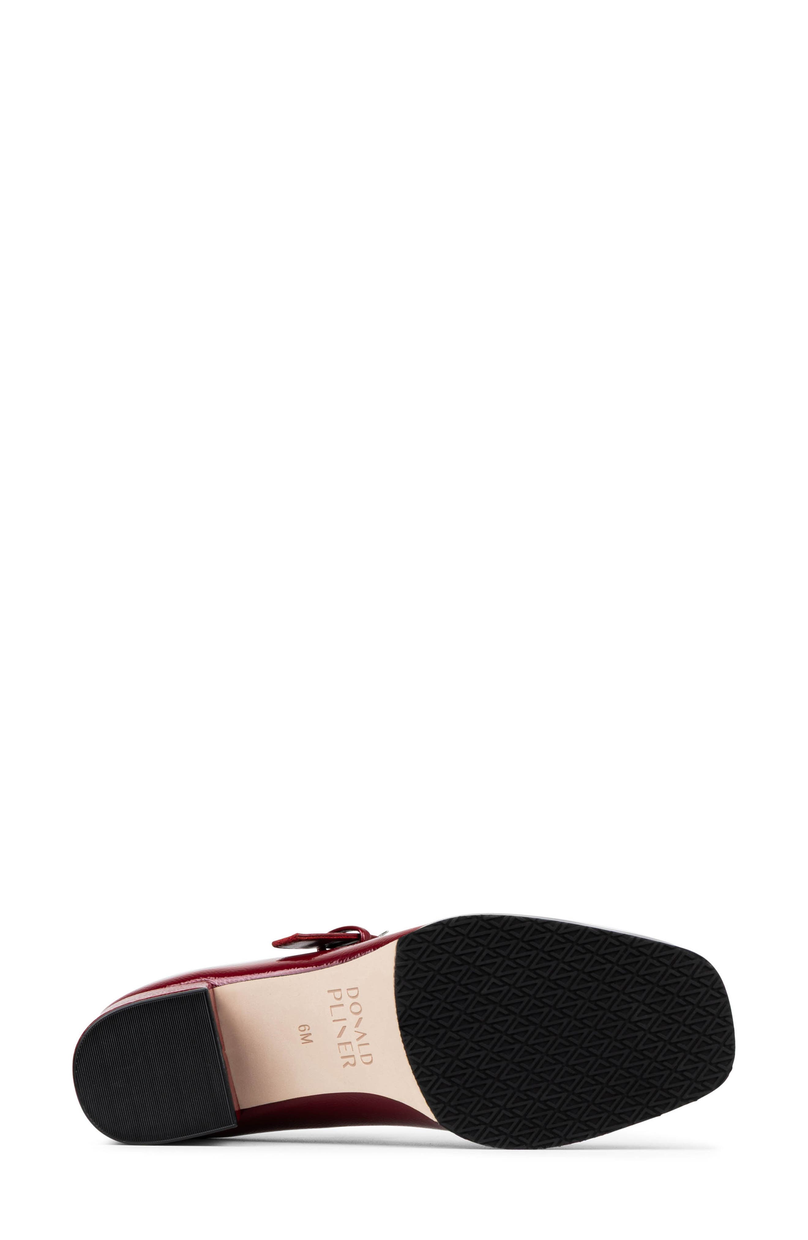 Kiyomi Faux Leather Mary Jane Pump, Alternate, color, CRANBERRY