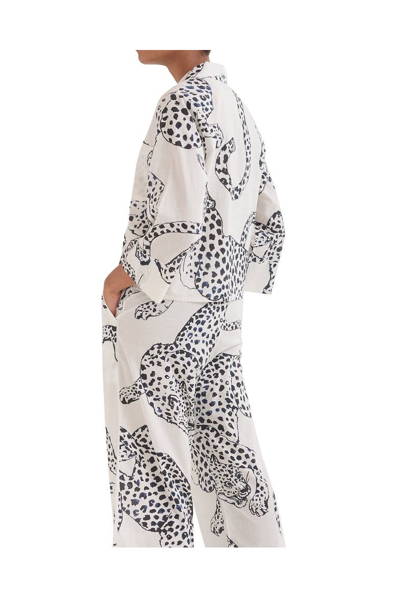 Boxy Pajama Shirt, Alternate, color, Jag Cream