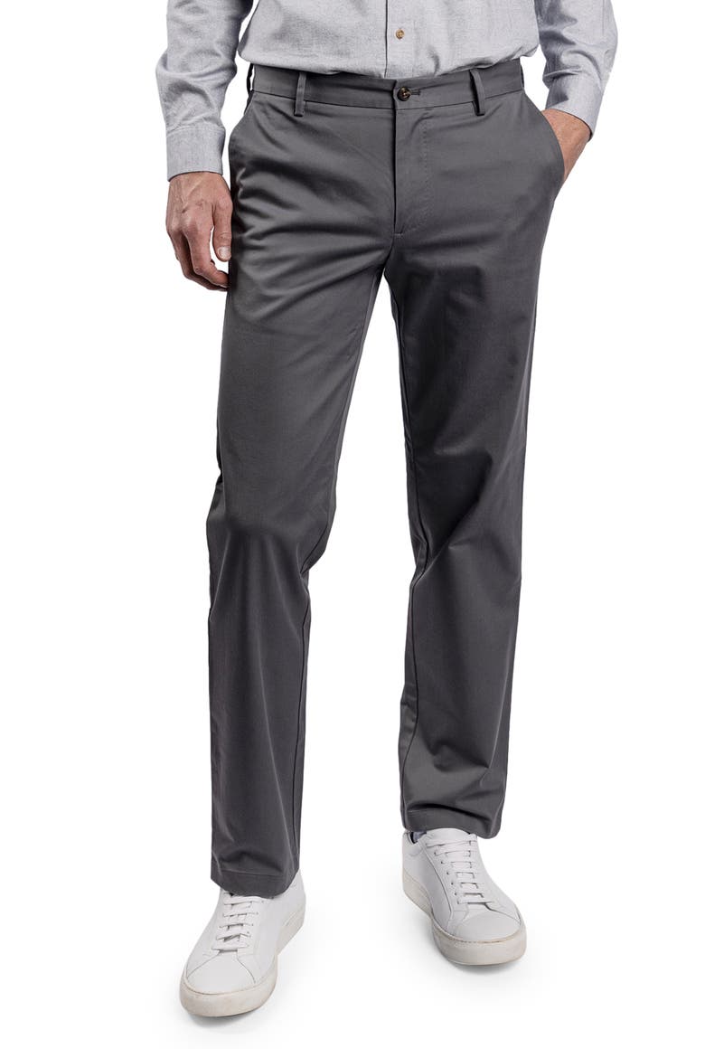 Mercantile Stretch Chino Pants, Main, color, MEDIUM GREY