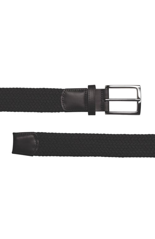 Charles Tyrwhitt Casual Stretch Belt In Black