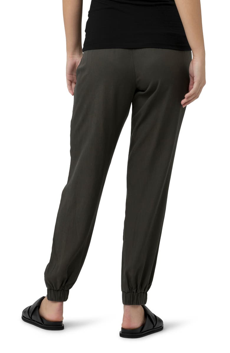 Ripe Maternity Tencel Off Duty Cargo Maternity Pant, Alternate, color, Olive