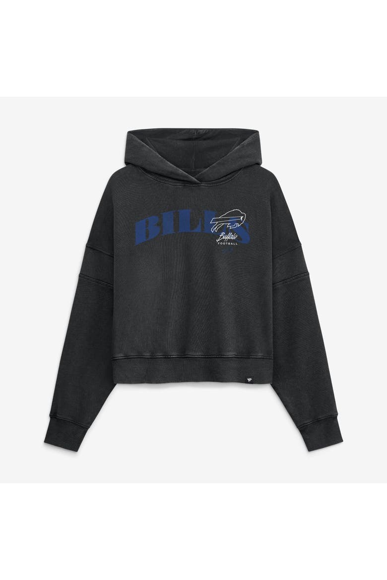 Women's Fanatics Black Buffalo Bills Counter Run Pullover Hoodie, Main, color, Black