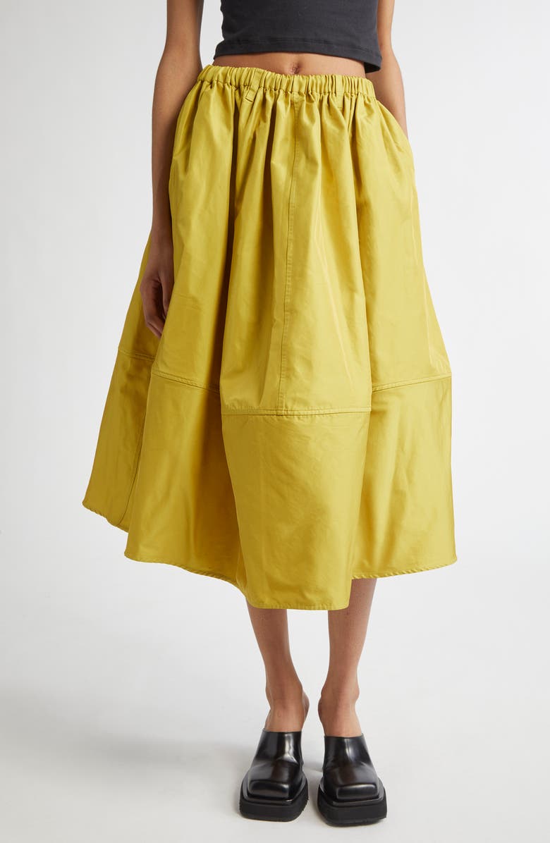 MELITTA BAUMEISTER Maxi Volume Taffeta Skirt, Main, color,