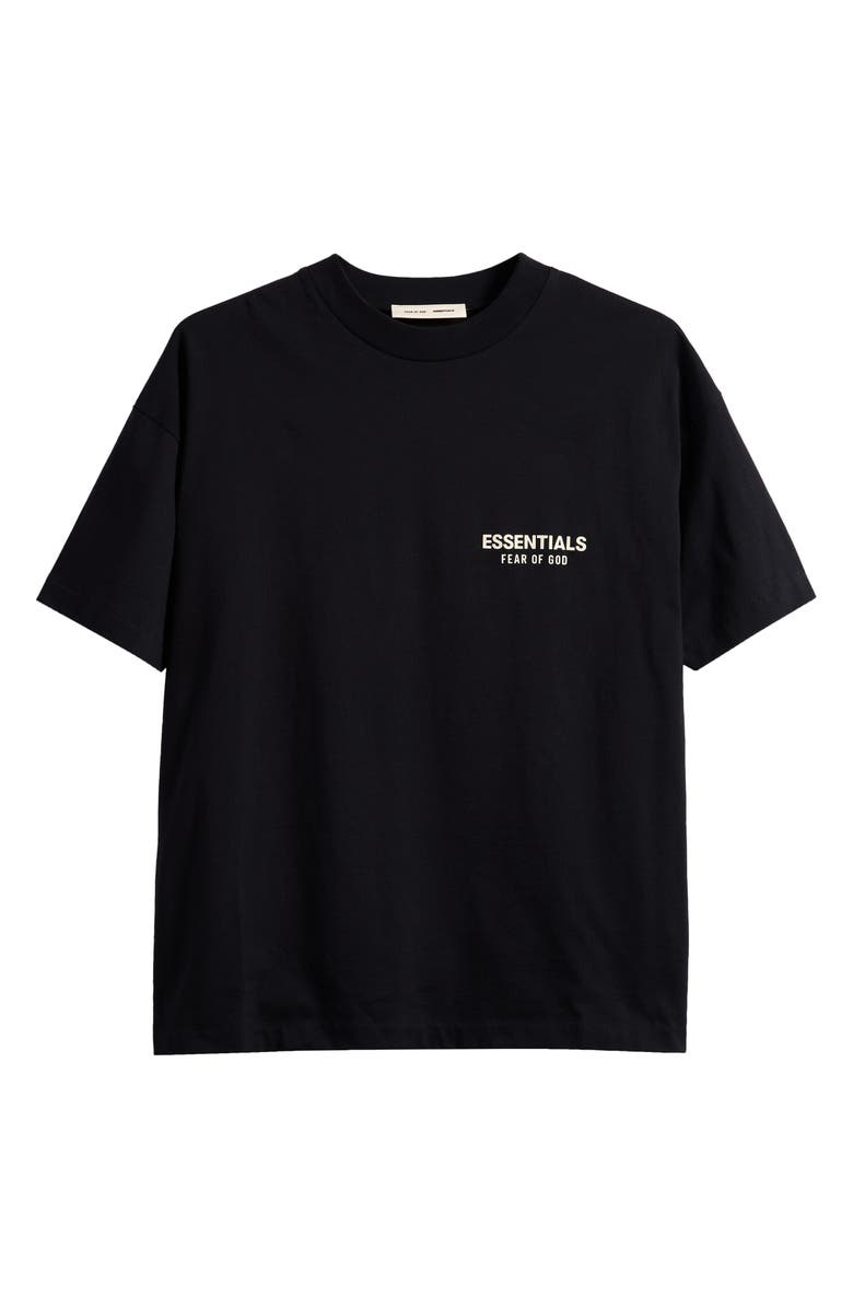 Fear of God Essentials Classic Fit Logo Graphic T-Shirt, Alternate, color, Vintage Black