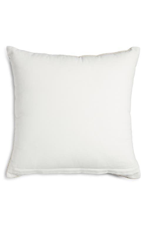 Nordstrom Textured Cotton & Linen Blend Accent Pillow In Beige Oatmeal