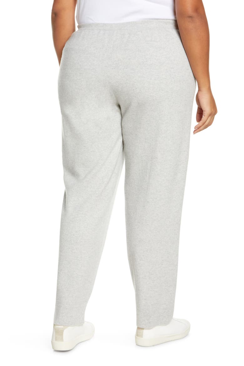 Slim Fit Cashmere Pants, Alternate, color, HEATHER GREY