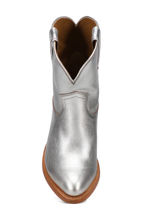 Frye Billy Western Boot In Silver