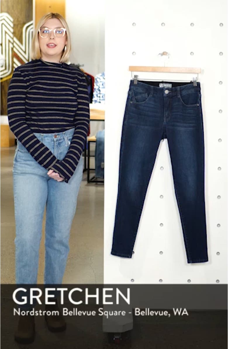 Ab-Solution High Rise Ankle Skinny Jeans, sales video thumbnail