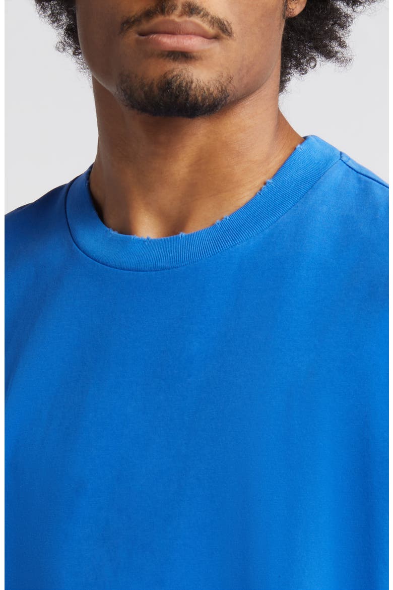 Core Oversize Organic Cotton Jersey T-Shirt, Alternate, color, VINTAGE COBALT