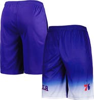FANATICS Men's Fanatics Branded Royal Philadelphia 76ers Big & Tall Fadeaway Shorts