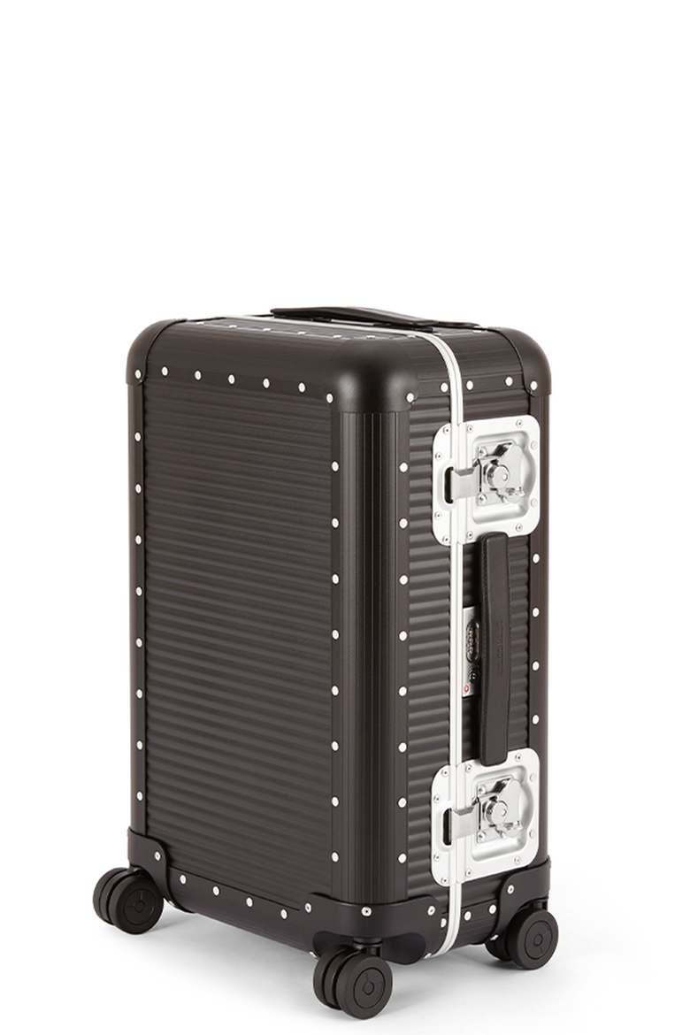Bank Spinner 68 Suitcase, Main, color, Caviar Black