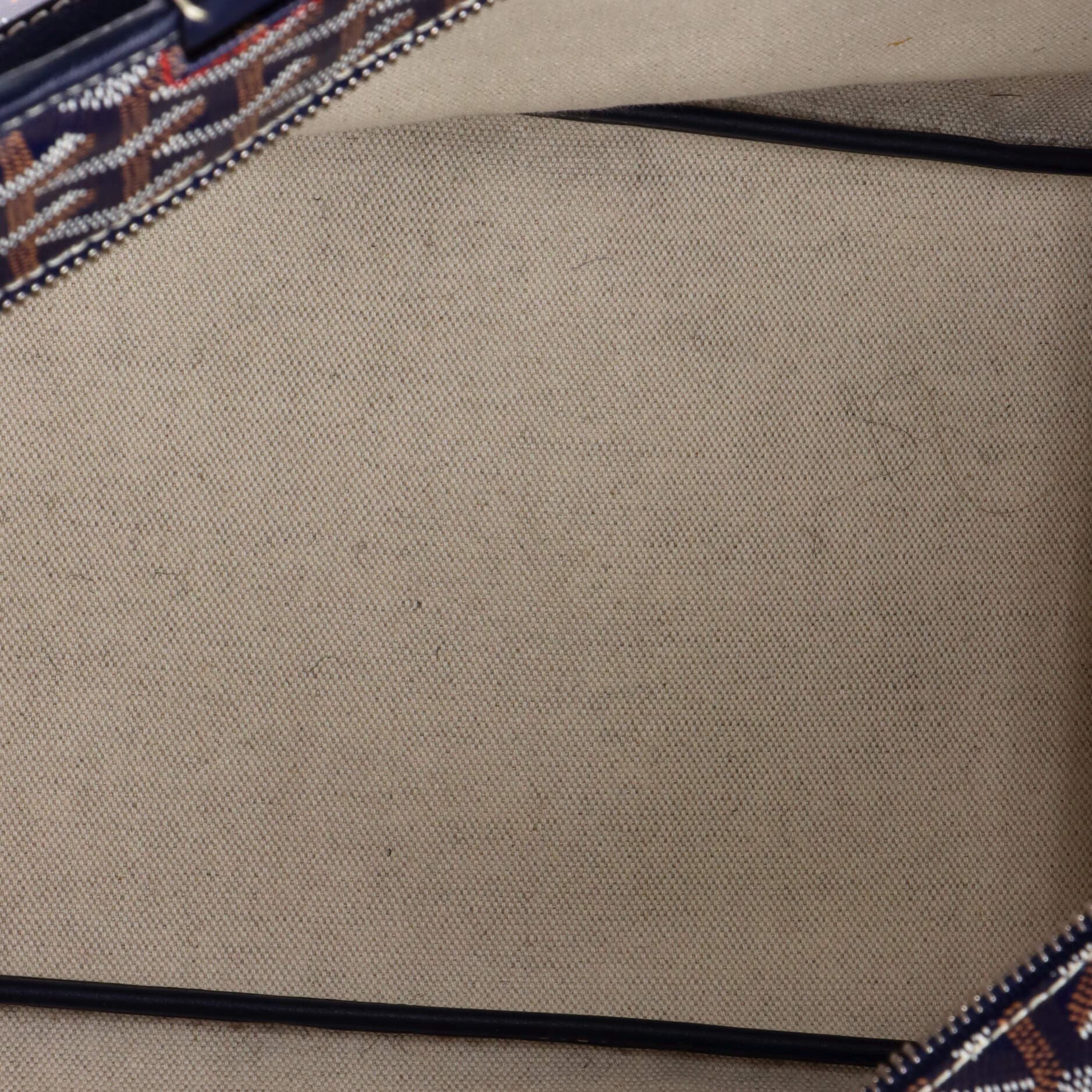 Pre-Owned Goyard Artois Tote Coated Canvas MM, Alternate, color, Blue