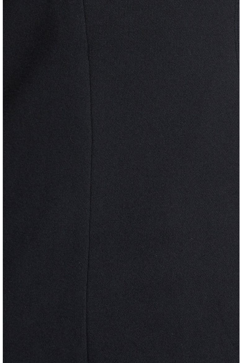 Hooded Fleece Blazer, Alternate, color, BLACK
