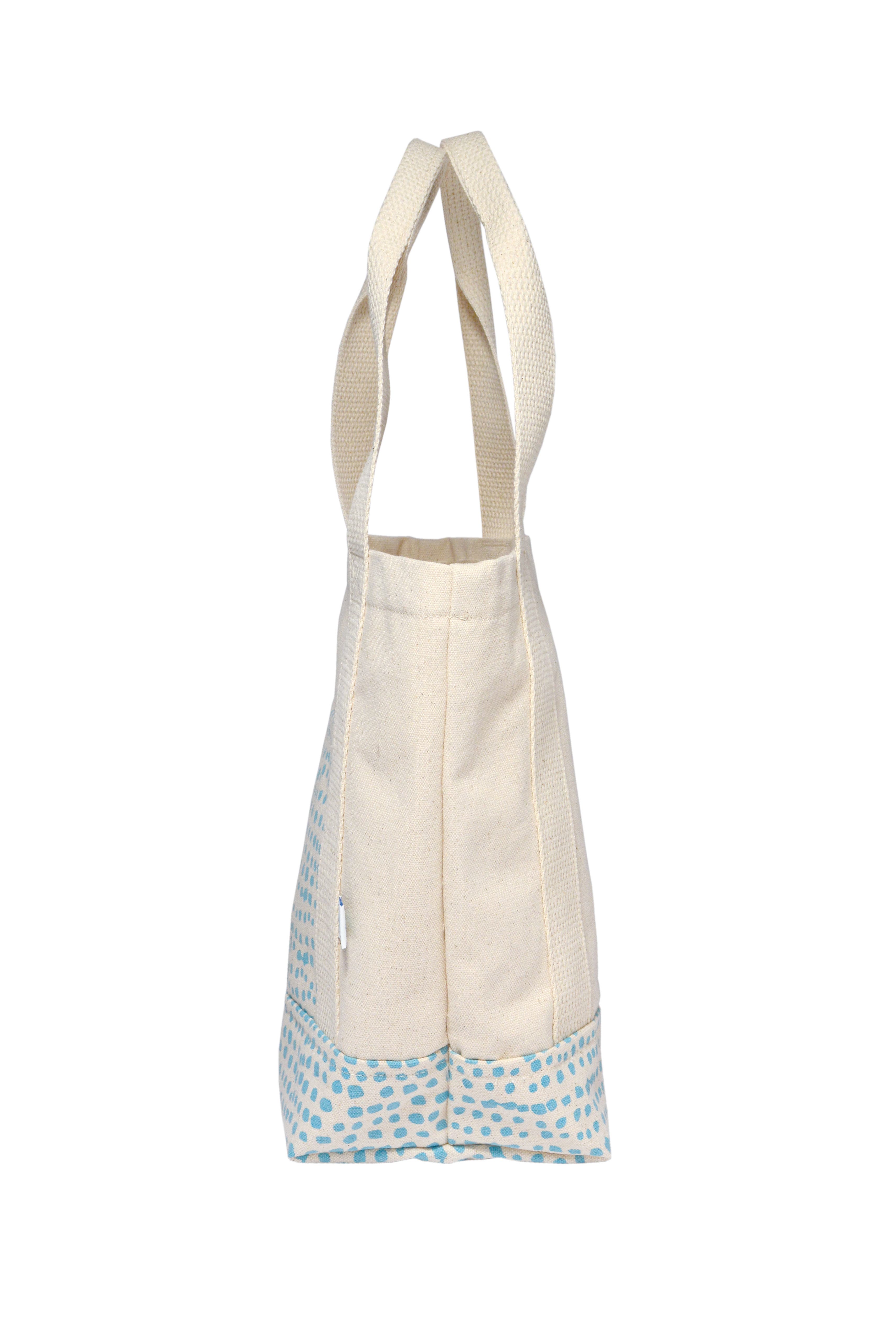 Dance Happy Incana Mini Tote Bag, Alternate, color, Light Blue