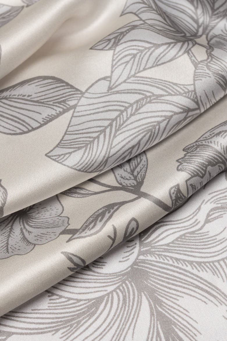 Isabella - Silk Scarf/Shawl for Women, Alternate, color, Pearl Grey
