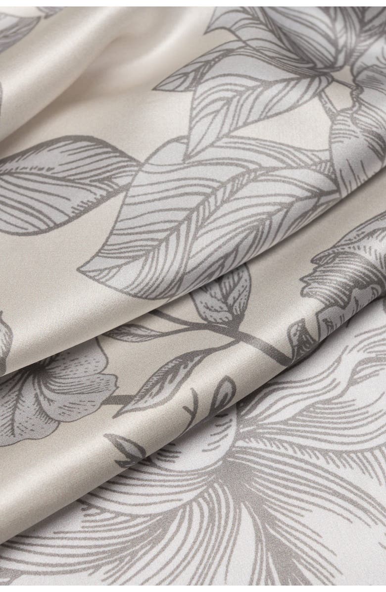 Elizabetta Isabella - Silk Scarf/Shawl for Women, Alternate, color, Pearl Grey